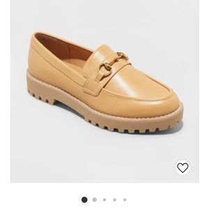 A new day Oxford chain loafers tan